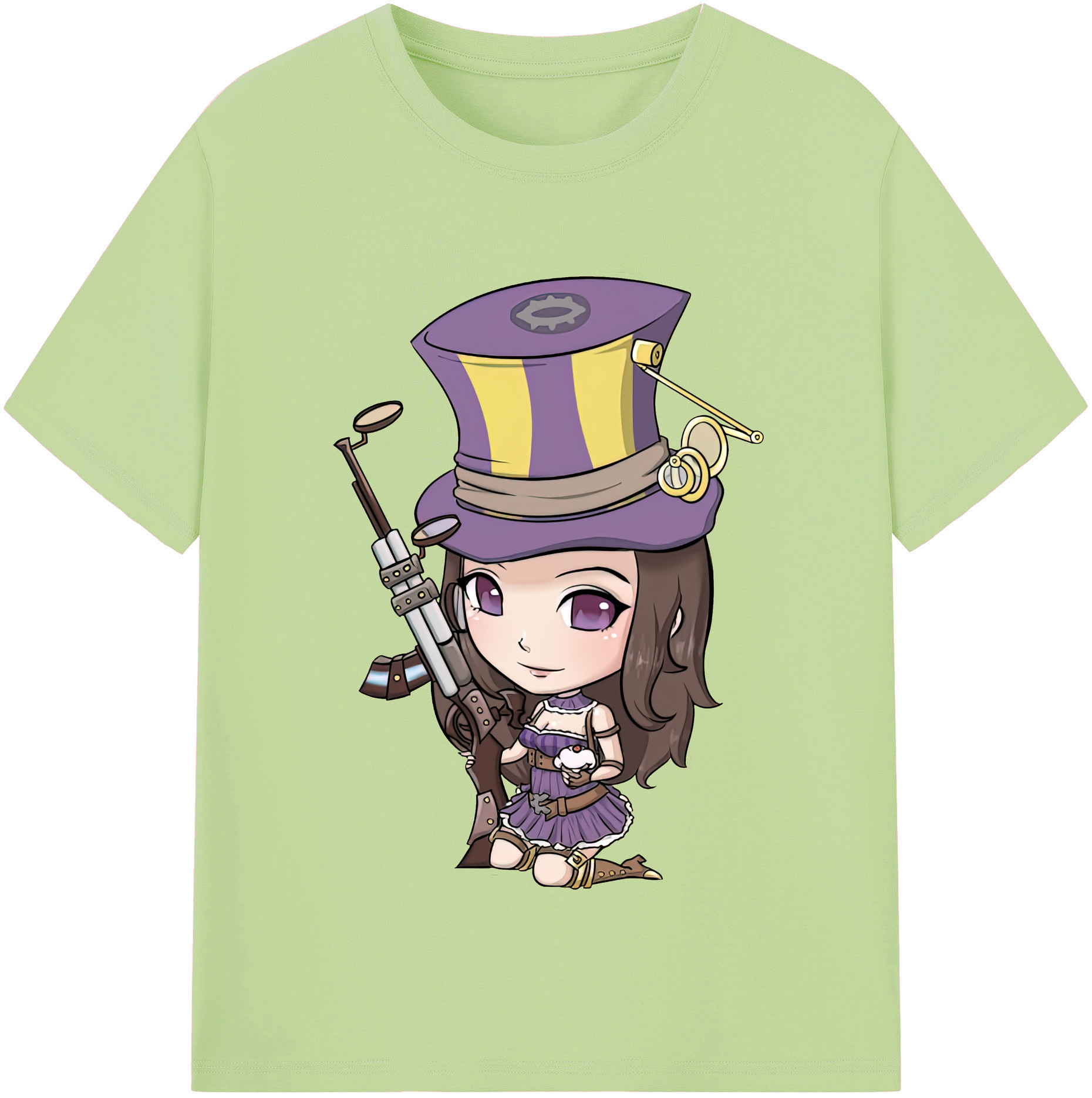 （画像用） リーグ・オブ・レジェンド League of Legends LOL 綿100％半袖Tシャツ（フロントプリント）